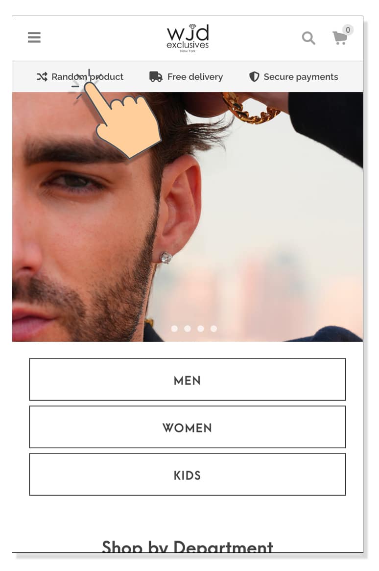 Press Release: WJD Exclusives Launches Innovative "Random Product" Feature