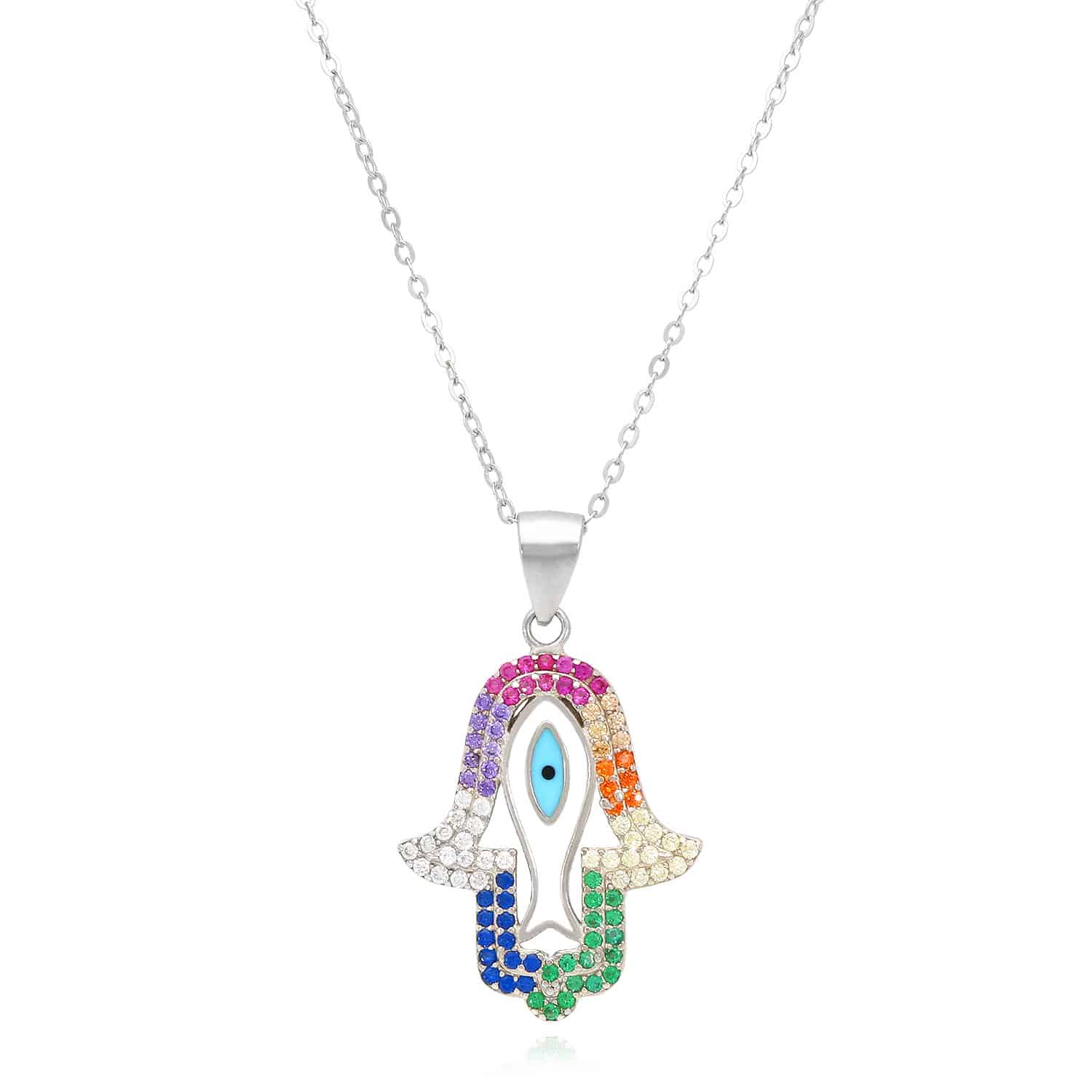 間のか楔　AMBIVALENCE Spiritual Amber Cut Crystal Pendulum on Silver Chain 1.07