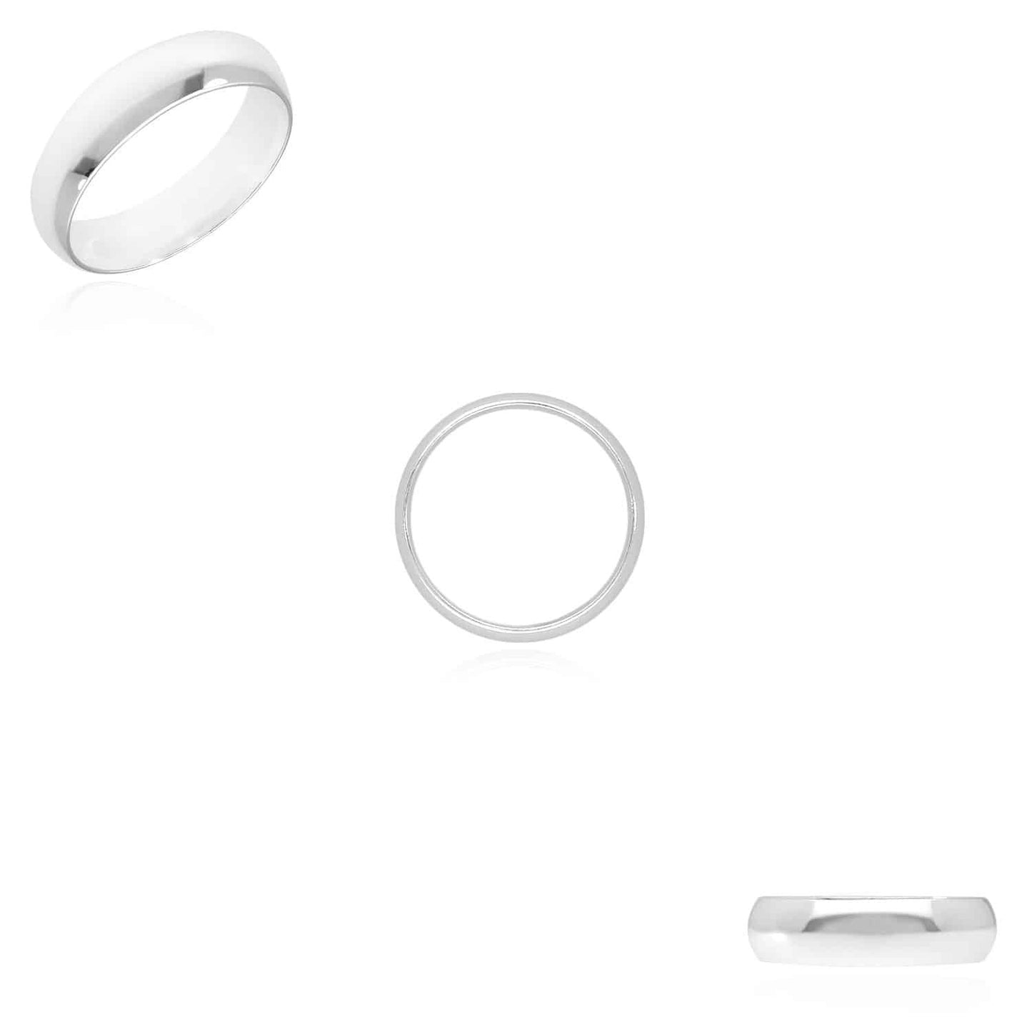 925 Sterling Silver 6mm Wedding Band