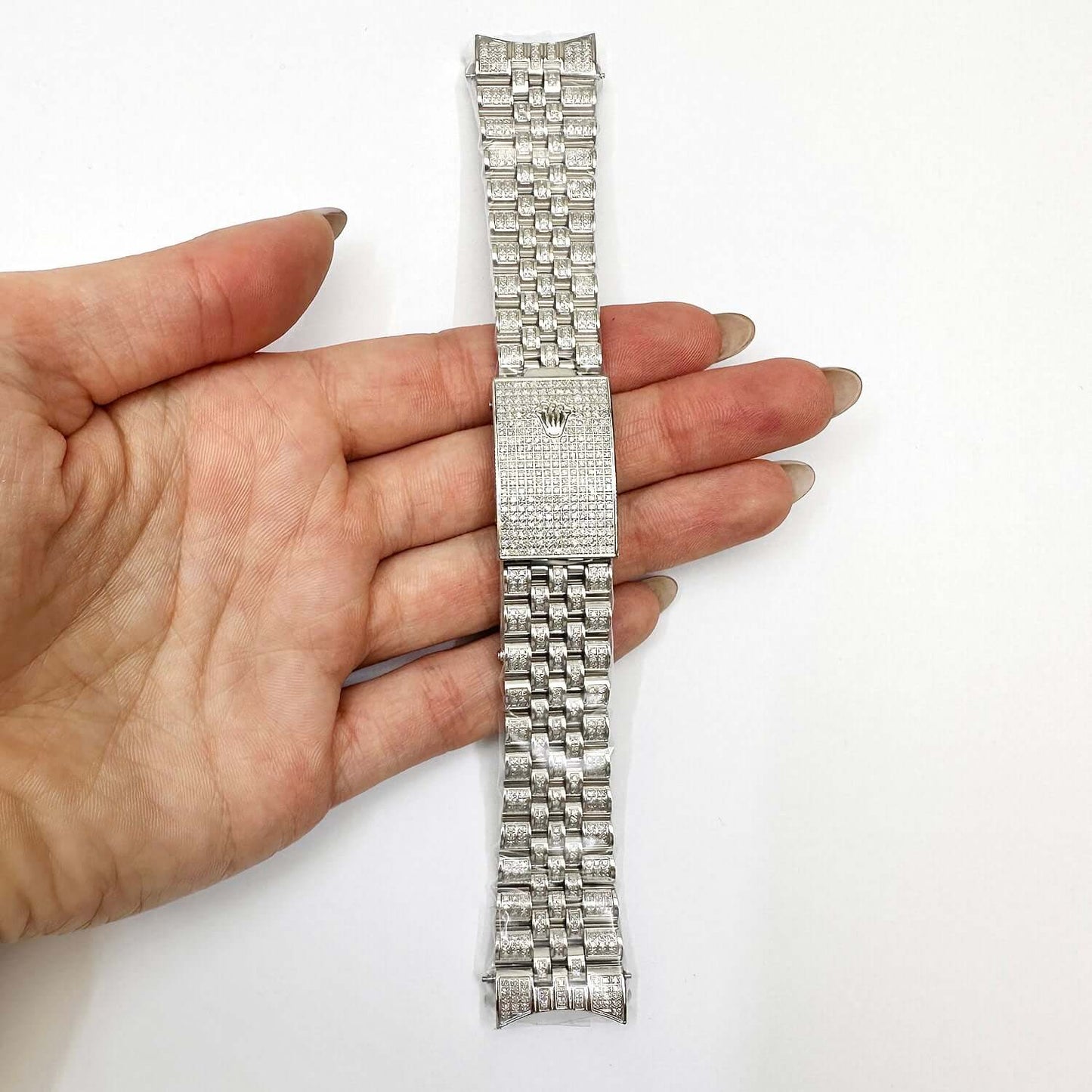Rolex Datejust White 4.5CTW Natural Diamond Jubilee 36mm Watch Bracelet