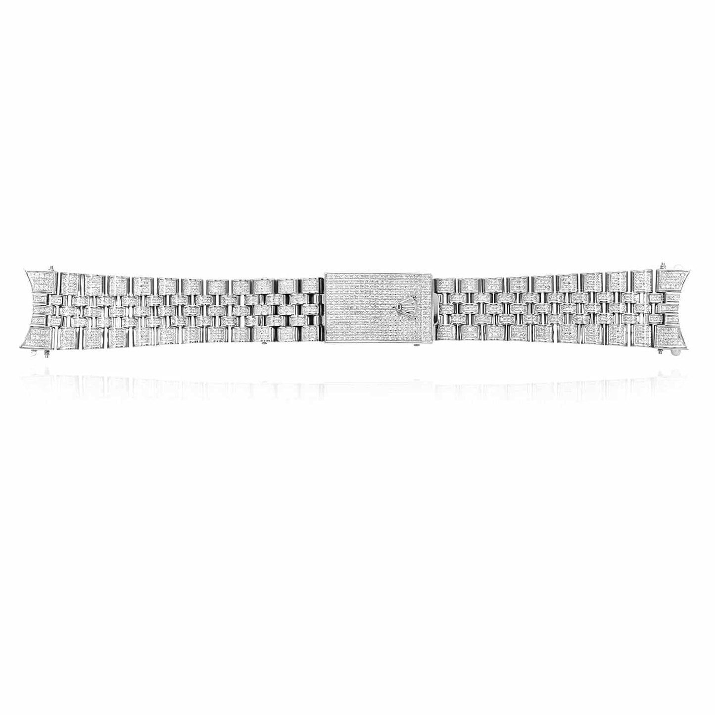 Rolex Datejust White 4.5CTW Natural Diamond Jubilee 36mm Watch Bracelet