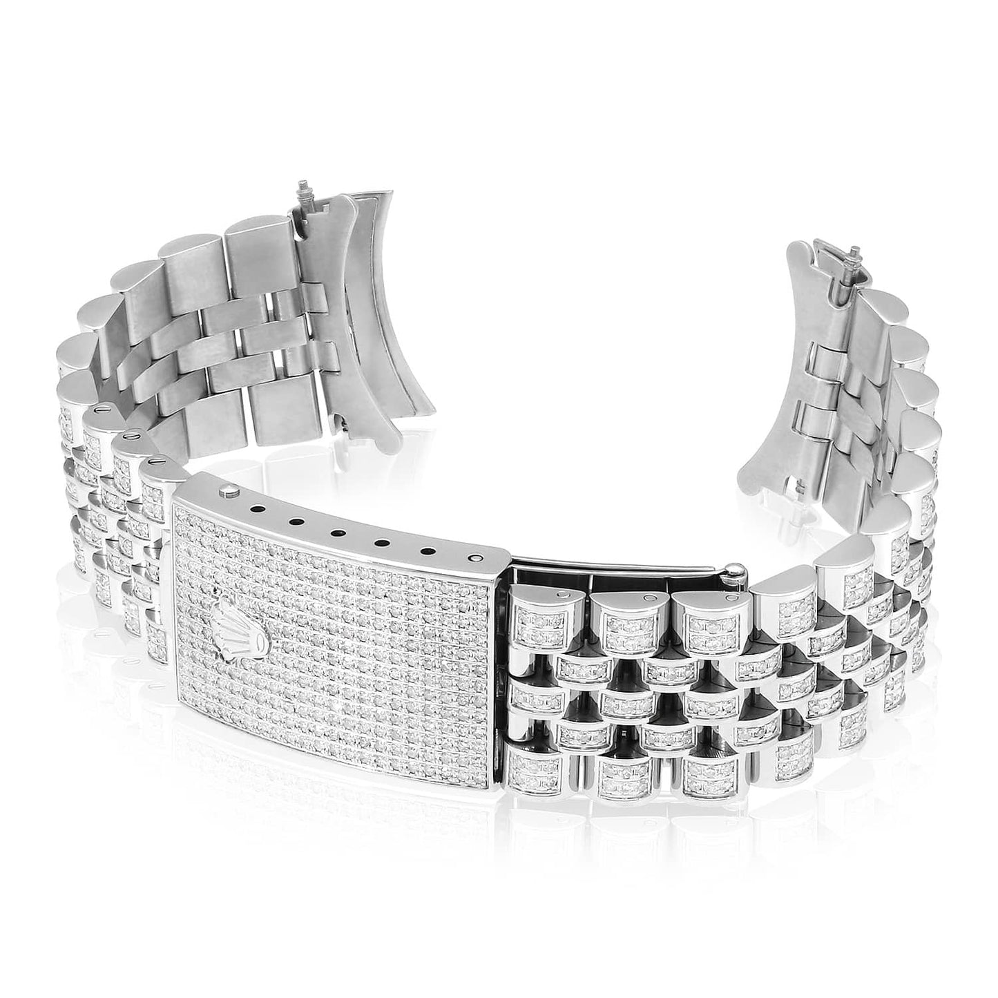 Rolex Datejust White 4.5CTW Natural Diamond Jubilee 36mm Watch Bracelet