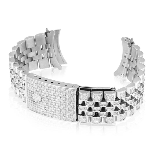 Rolex Datejust White 4.5CTW Natural Diamond Jubilee 36mm Watch Bracelet