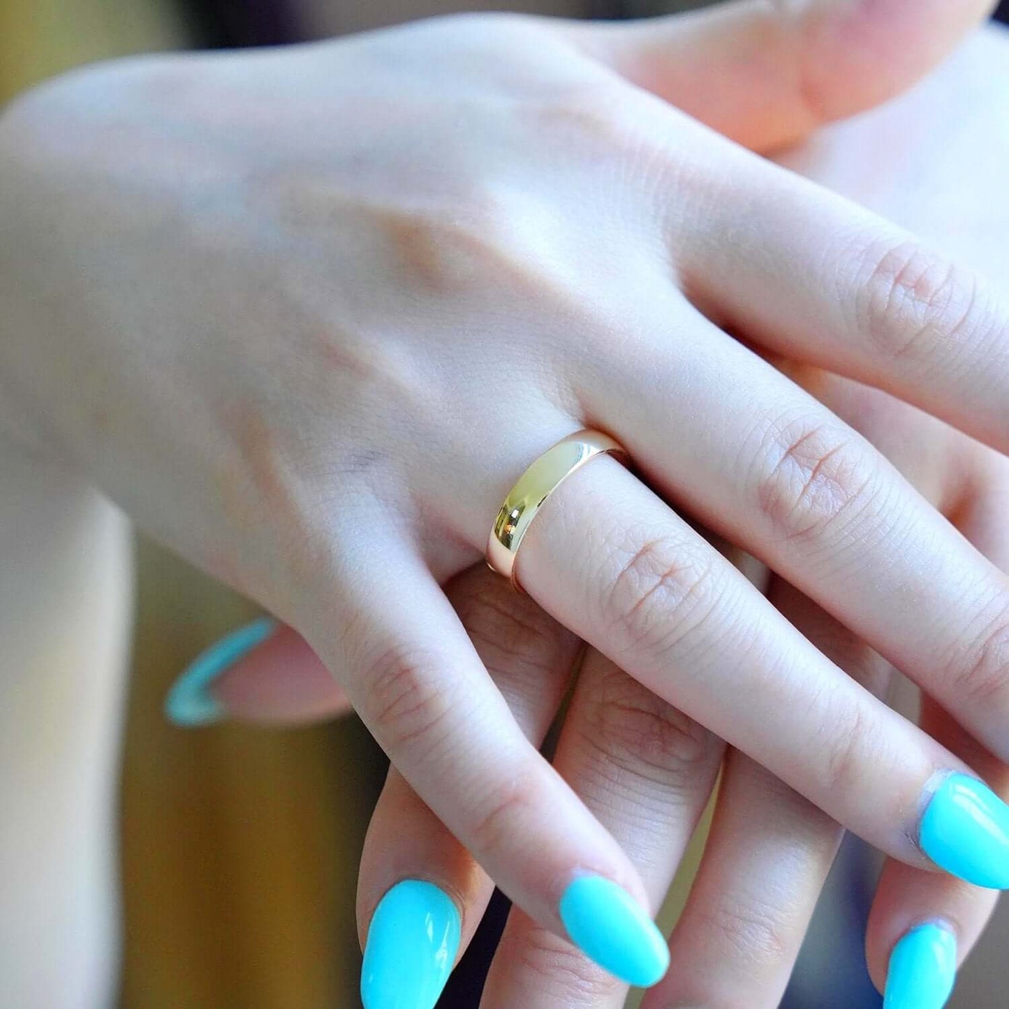 14K Yellow Gold 5mm Classic Wedding Band