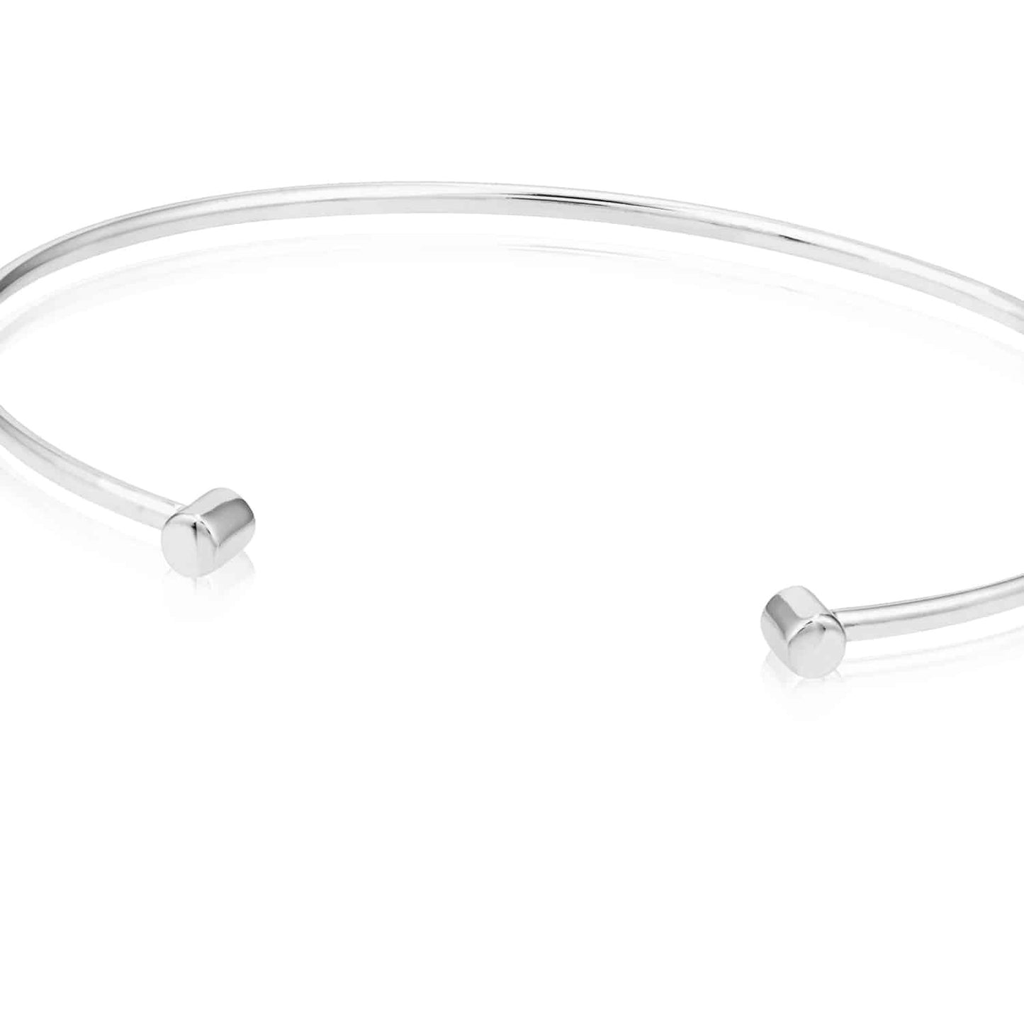 14K Real Gold Yellow White Rose Slim Round Cuff Bangle Bracelet