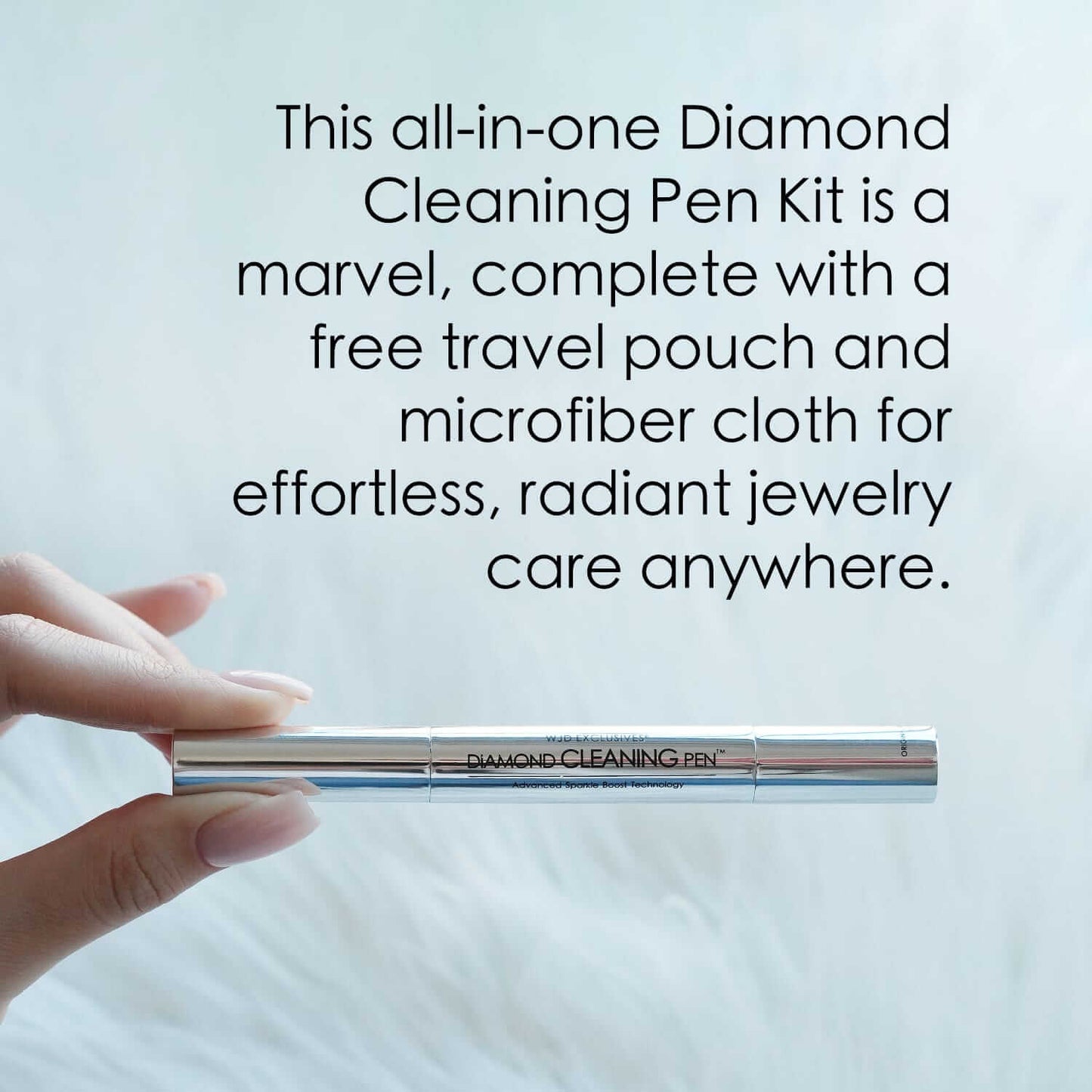 DIAMOND CLEANING PEN with No - Rinse Sparkle Boost Tech for All Gems & Metals - WJD Exclusives