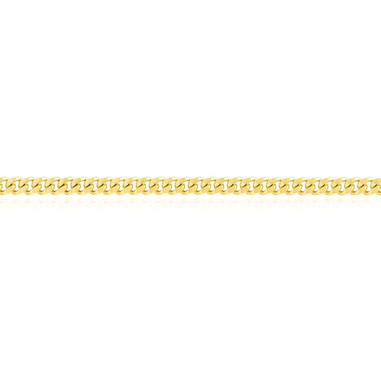 14K Real Gold Yellow or White Curb Anklet 9"-10" Adjustable