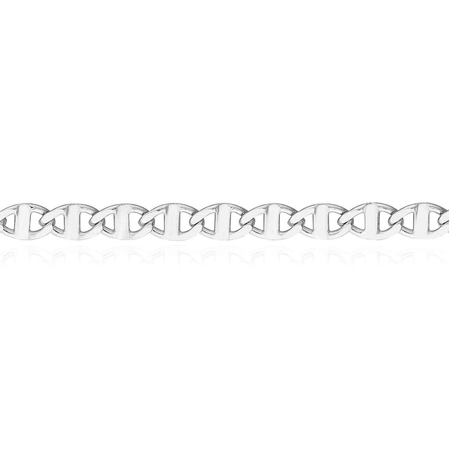 14K Real Gold Tri-Color Yellow White Rose Anchor Ankle Bracelet 9-10" Adjustable