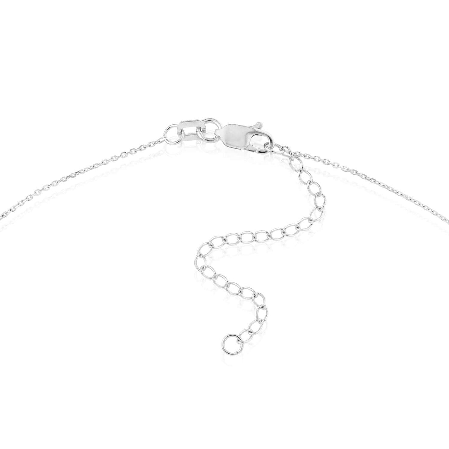 Real 14K Gold Crescent Moon Pendant Necklace 16-18" Adjustable – Made in Italy