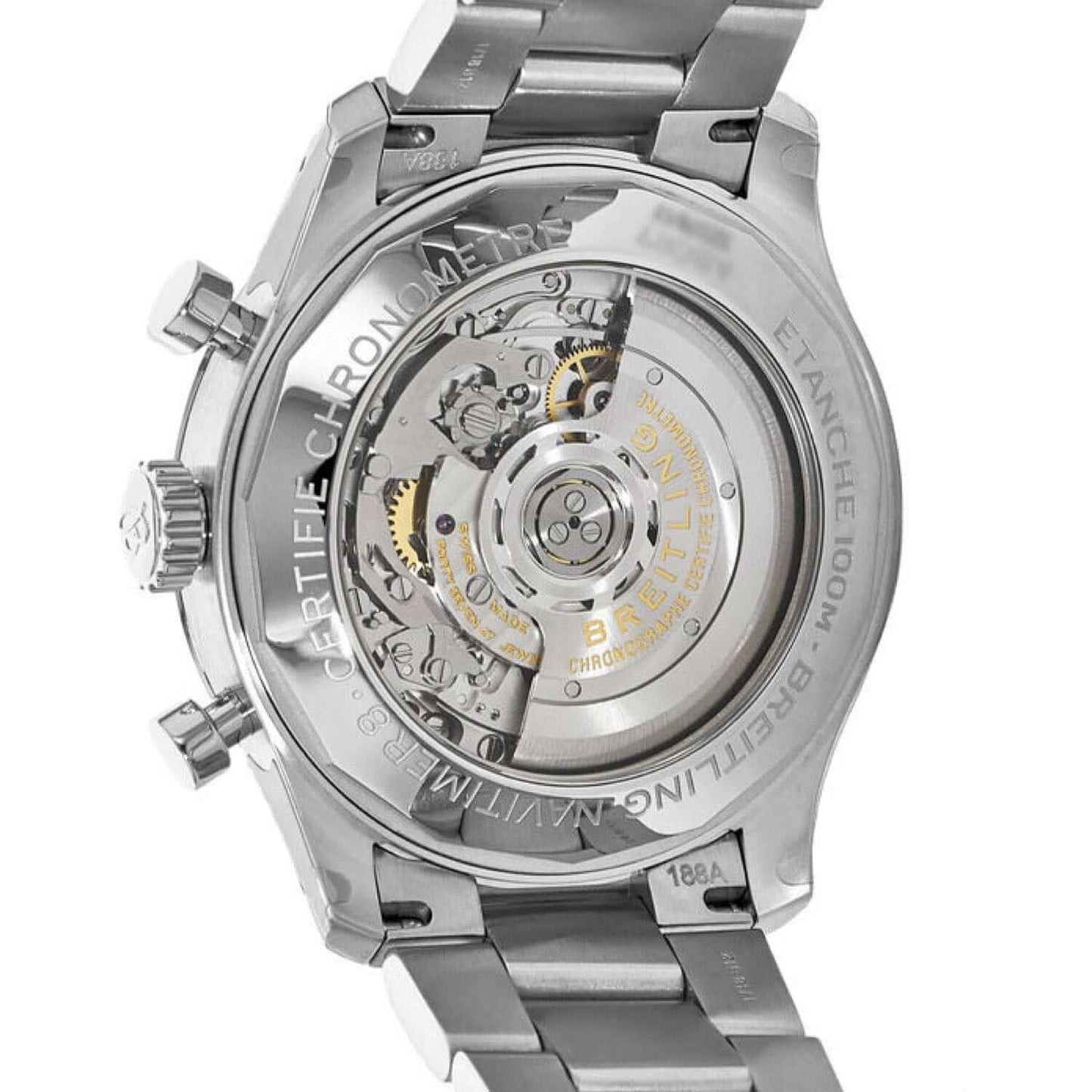 NEW Breitling Navitimer 43MM A13314101B1A1 8 Black Dial Stainless Steel Men's Watch - WJD Exclusives