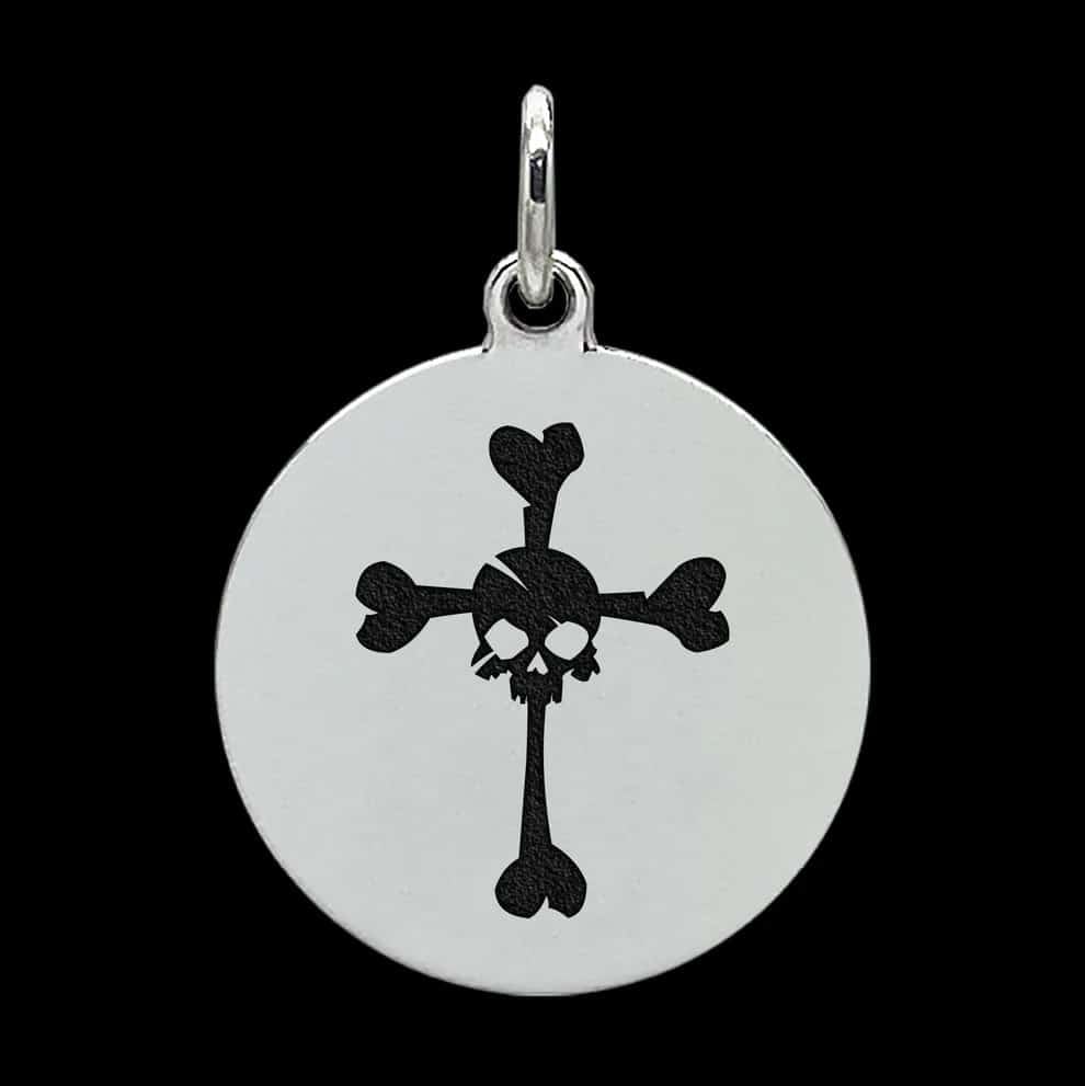 Sterling Silver Unique Themed Various Designs Pendant 0.7"