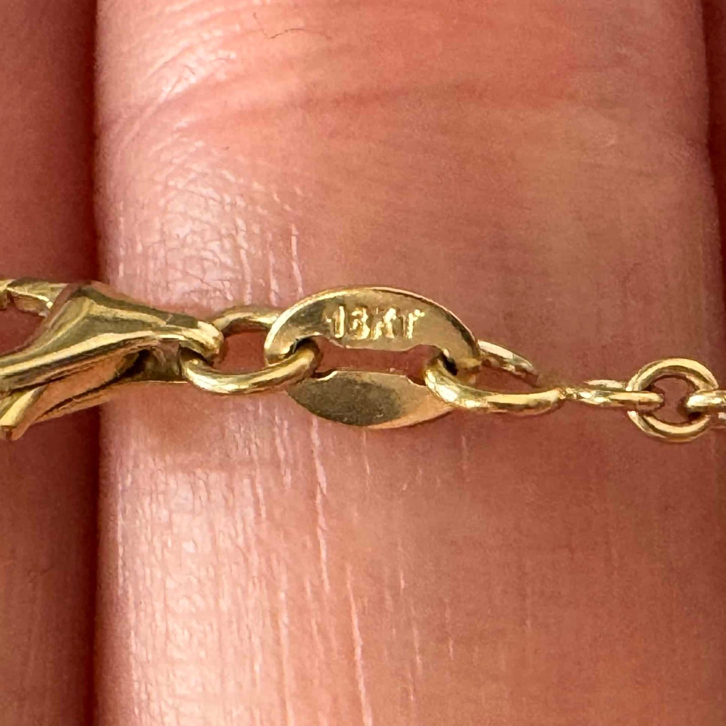 18K Yellow Gold 1.5mm Cable Chain (Solid Links) 16"-24"
