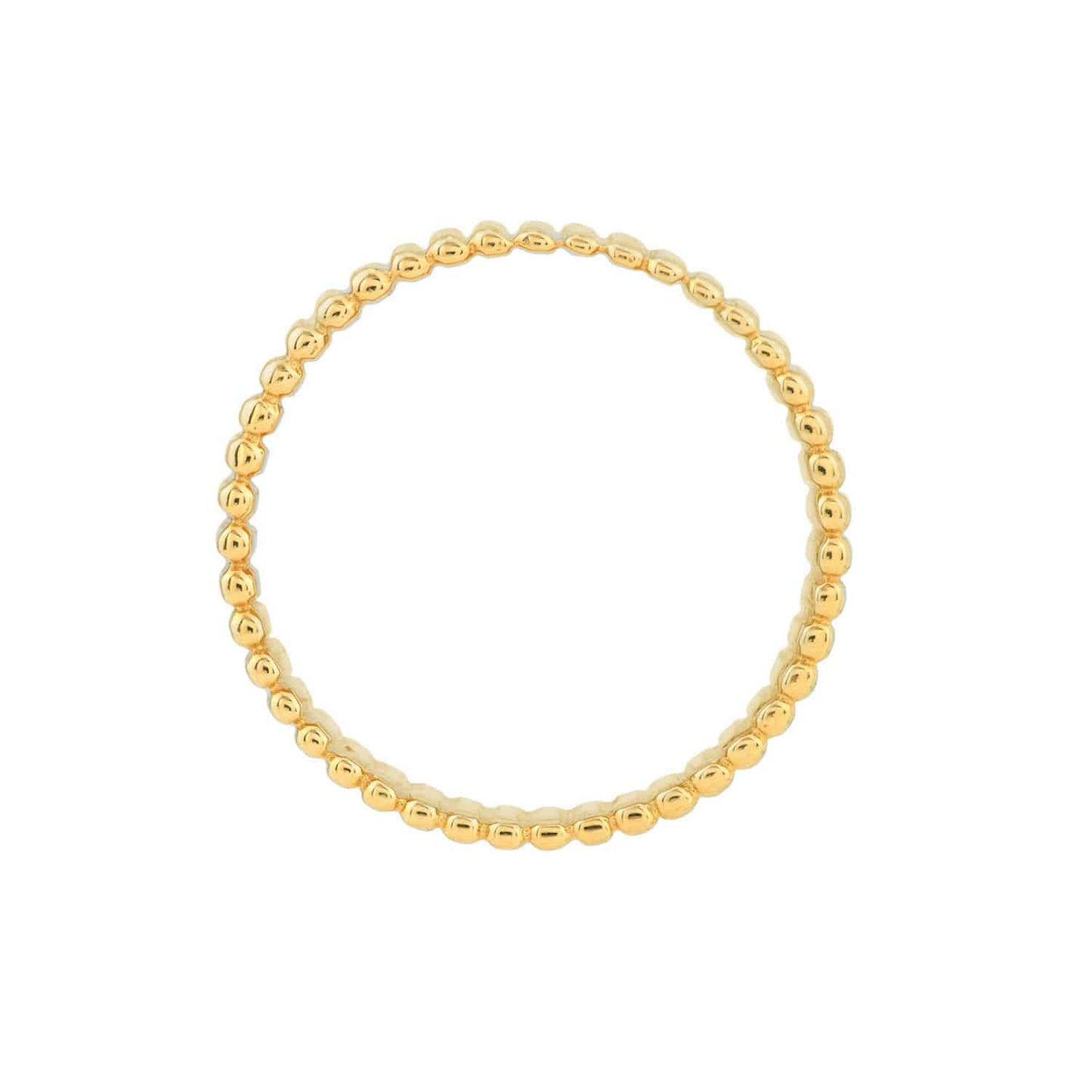 14K Real Gold Ribbed Cigar Wide Band Ring