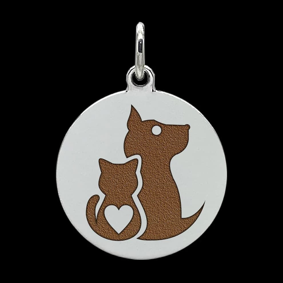 Sterling Silver Unique Themed Various Designs Pendant 0.7"