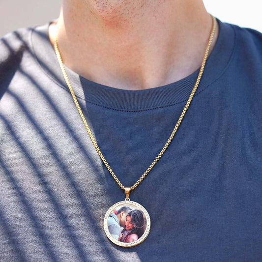 The Rising Trend of Men's Picture Pendants: A Personal Touch to Your Style - WJD Exclusives