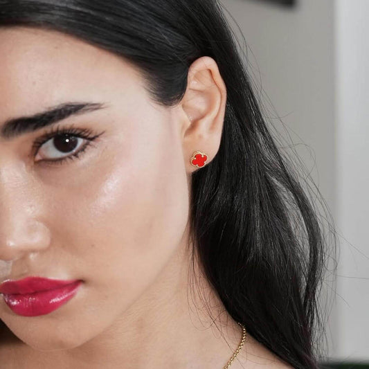 Gold Clover Earrings: A Timeless Symbol of Elegance and Luck - WJD Exclusives