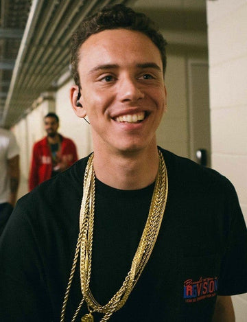 Logic backstage at the Verge Campus Tour in Orlando, Florida