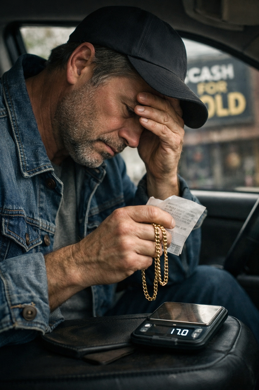Your “27 Gram” Gold Chain Didn’t Shrink — The Pawn & “Cash for Gold” Trick You Need to Know
