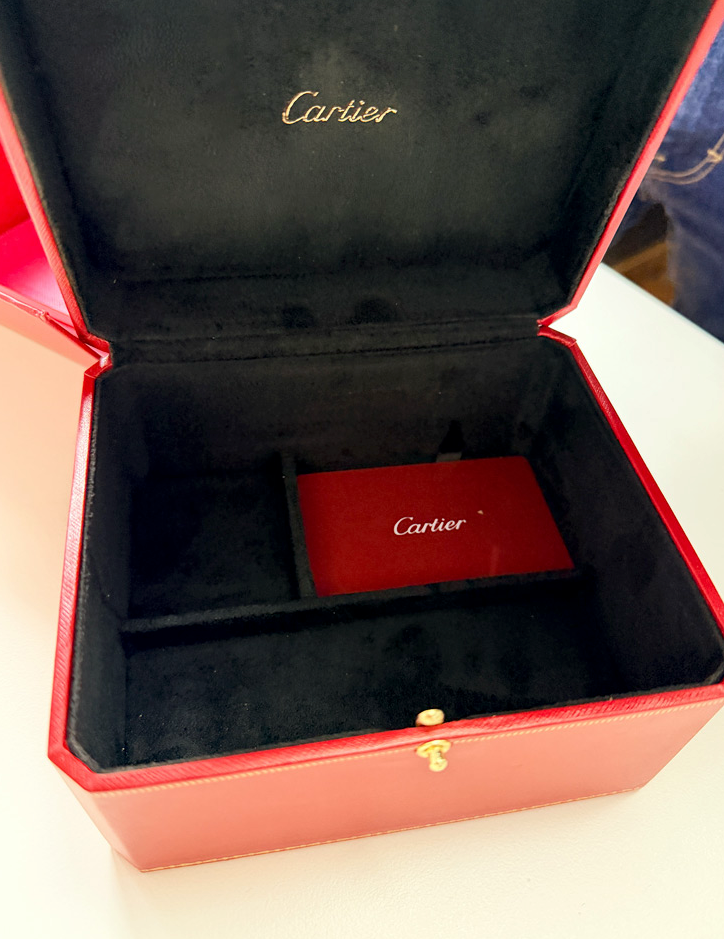 How to Locate the Certificate and International Warranty Card When Unboxing a Cartier Watch