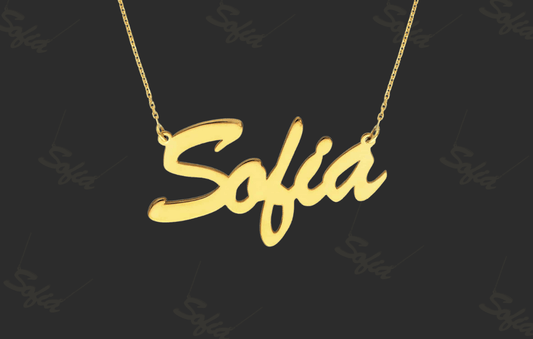 The Timeless Appeal of Name Plate Necklaces: Why They Remain Popular - WJD Exclusives