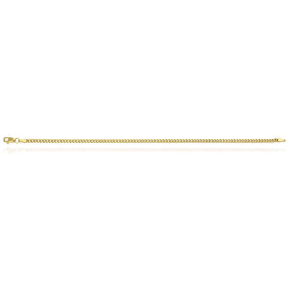 10K Gold Yellow 2.9mm Hollow Miami Cuban Bracelet 8"