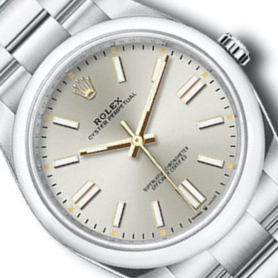 Rolex Oyster Perpetual No Date 41mm 124300 Stainless Steel Men's Watch