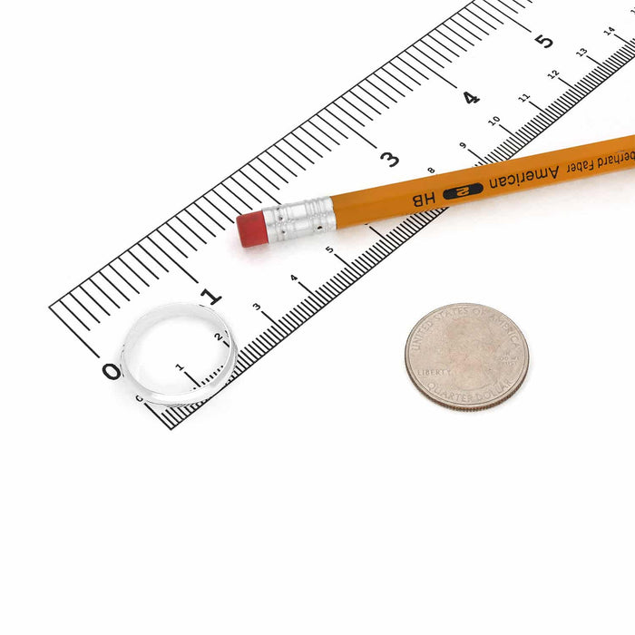 925 Sterling Silver 4mm Wedding Band Ring - WJD Exclusives