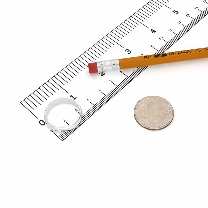 925 Sterling Silver 5mm Wedding Band Ring - WJD Exclusives