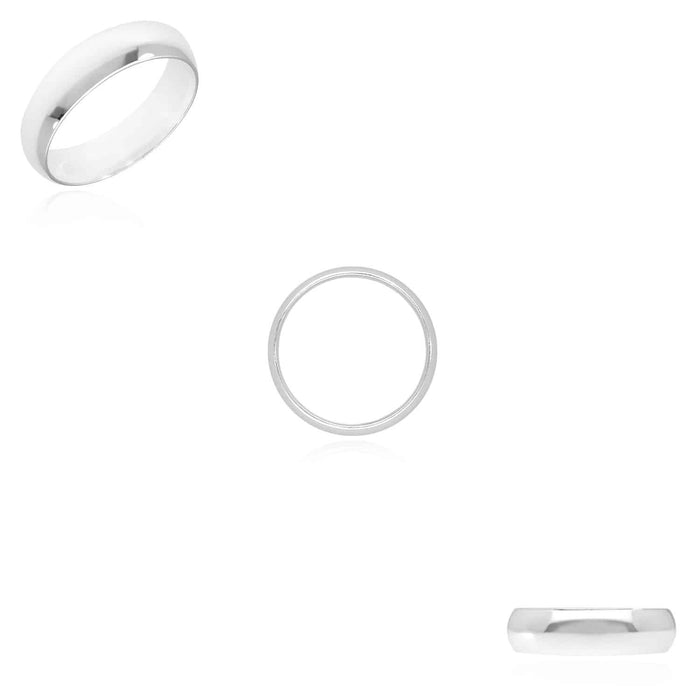 925 Sterling Silver 6mm Wedding Band - WJD Exclusives