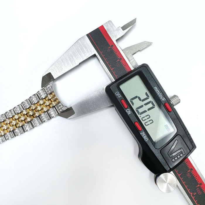 Rolex Datejust 2 - Tone Yellow 4.5CTW Natural Diamond Jubilee 36mm Watch Bracelet - WJD Exclusives