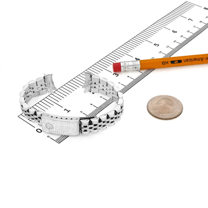 Rolex Datejust White 3CTW Natural Diamond Jubilee 26mm Watch Bracelet - WJD Exclusives