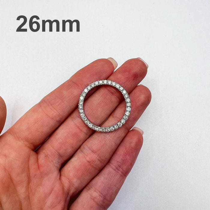 Natural Diamond Stainless Steel Bezel Rolex Datejust Watch 26mm 31mm 34mm 36mm - WJD Exclusives