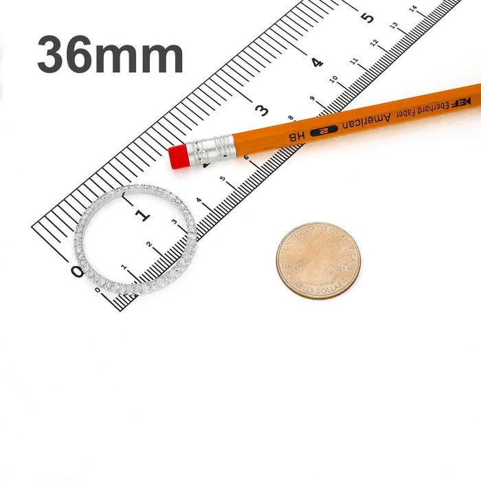 Natural Diamond Stainless Steel Bezel Rolex Datejust Watch 26mm 31mm 34mm 36mm - WJD Exclusives