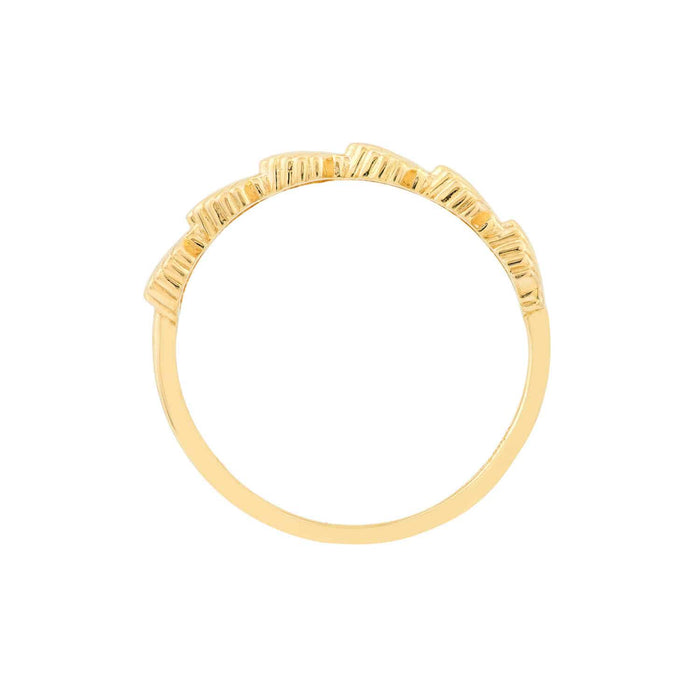 14K Gold Scallop Seashell Ring - WJD Exclusives