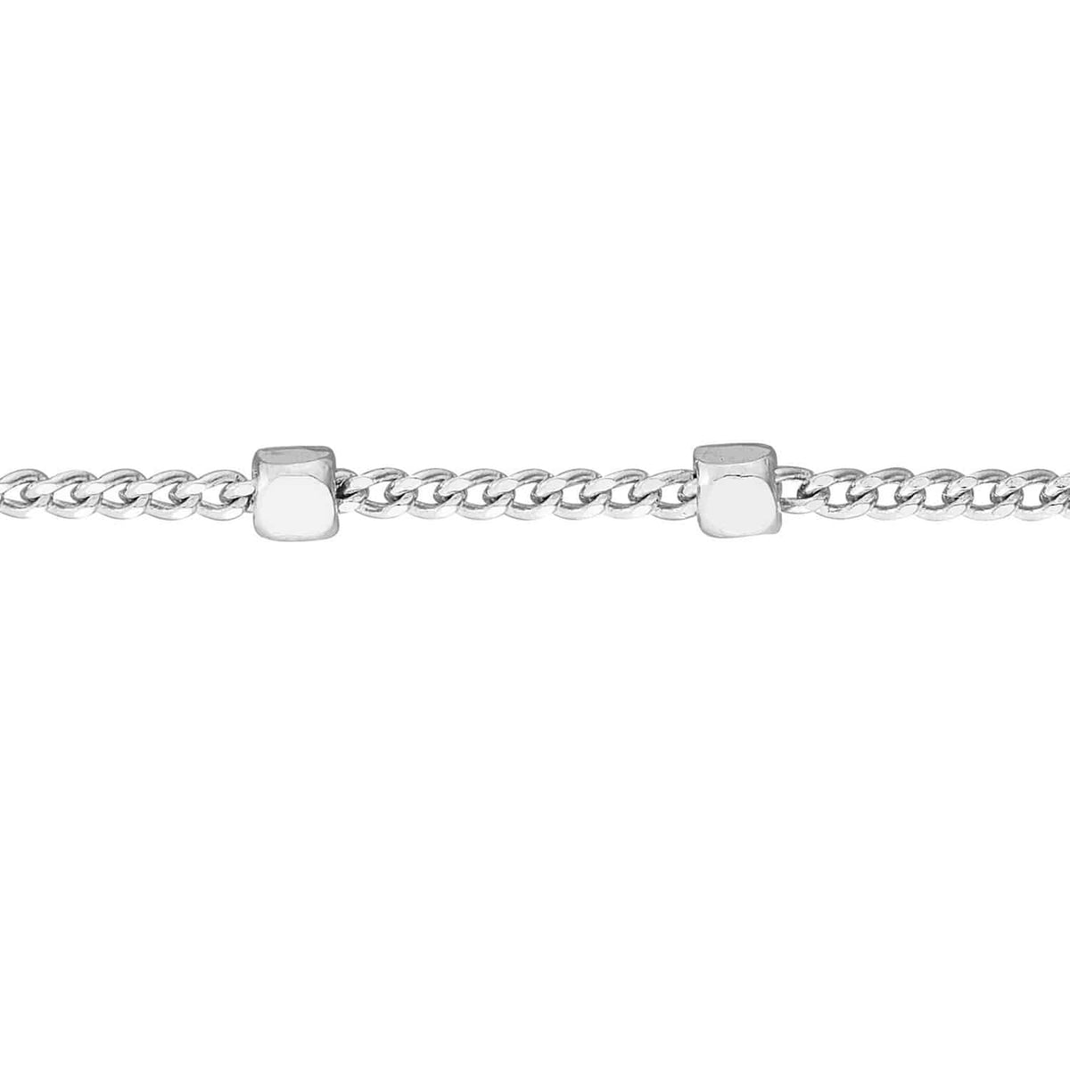 14K Yellow White Gold Saturn Station Choker Necklace (Hollow) 13" - 16" Adjustable - WJD Exclusives