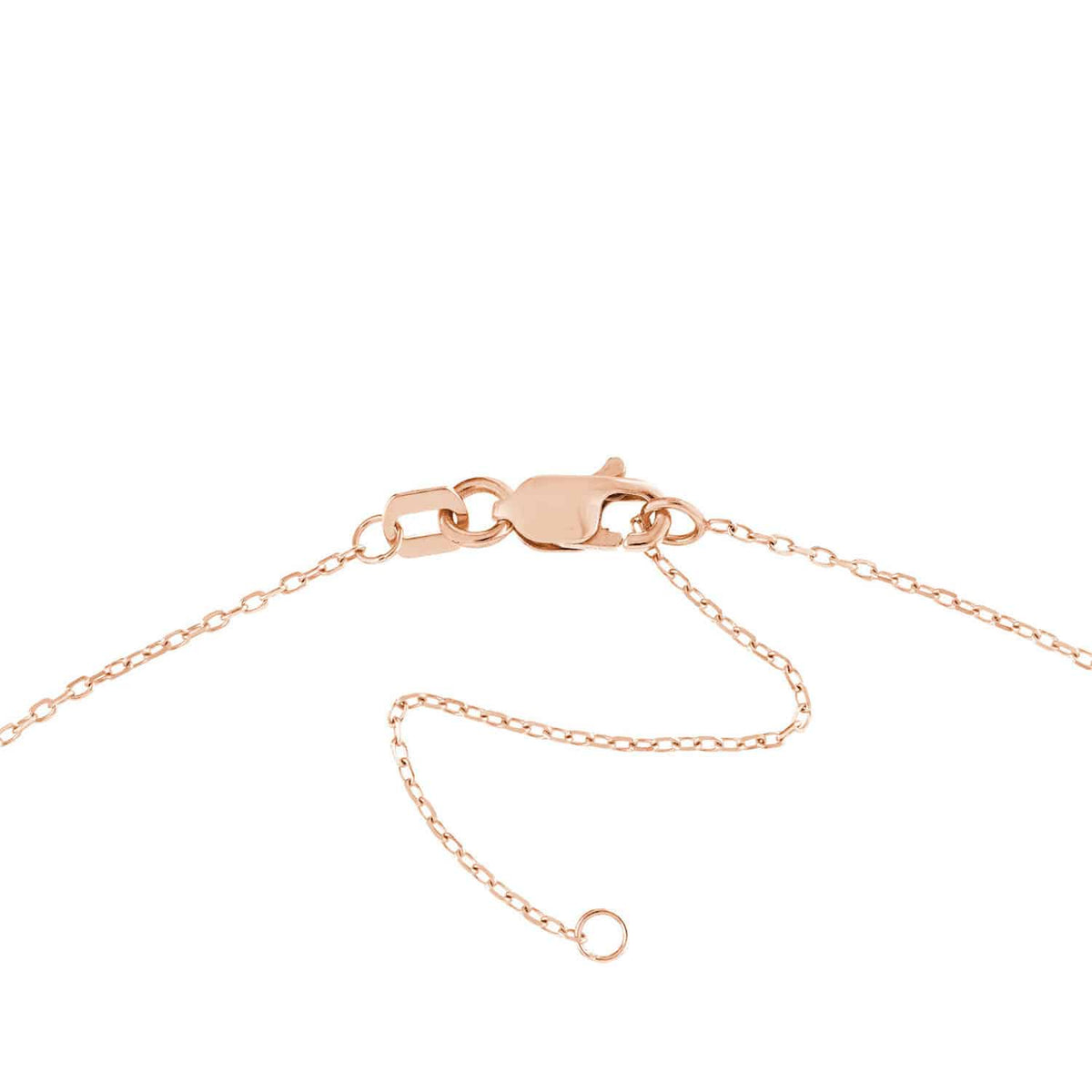 Customizable 14K Yellow Gold Typewriter Nameplate Necklace (Solid Links) 14" - 18" Adjustable - WJD Exclusives