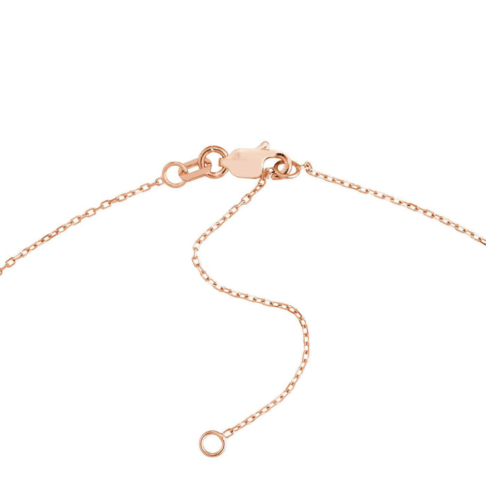 Customizable 14K Yellow Gold Signature Nameplate Necklace (Solid Links) 14" - 18" Adjustable - WJD Exclusives