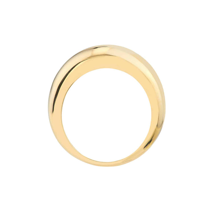 14K Gold Domed Puff Cocktail Ring - WJD Exclusives