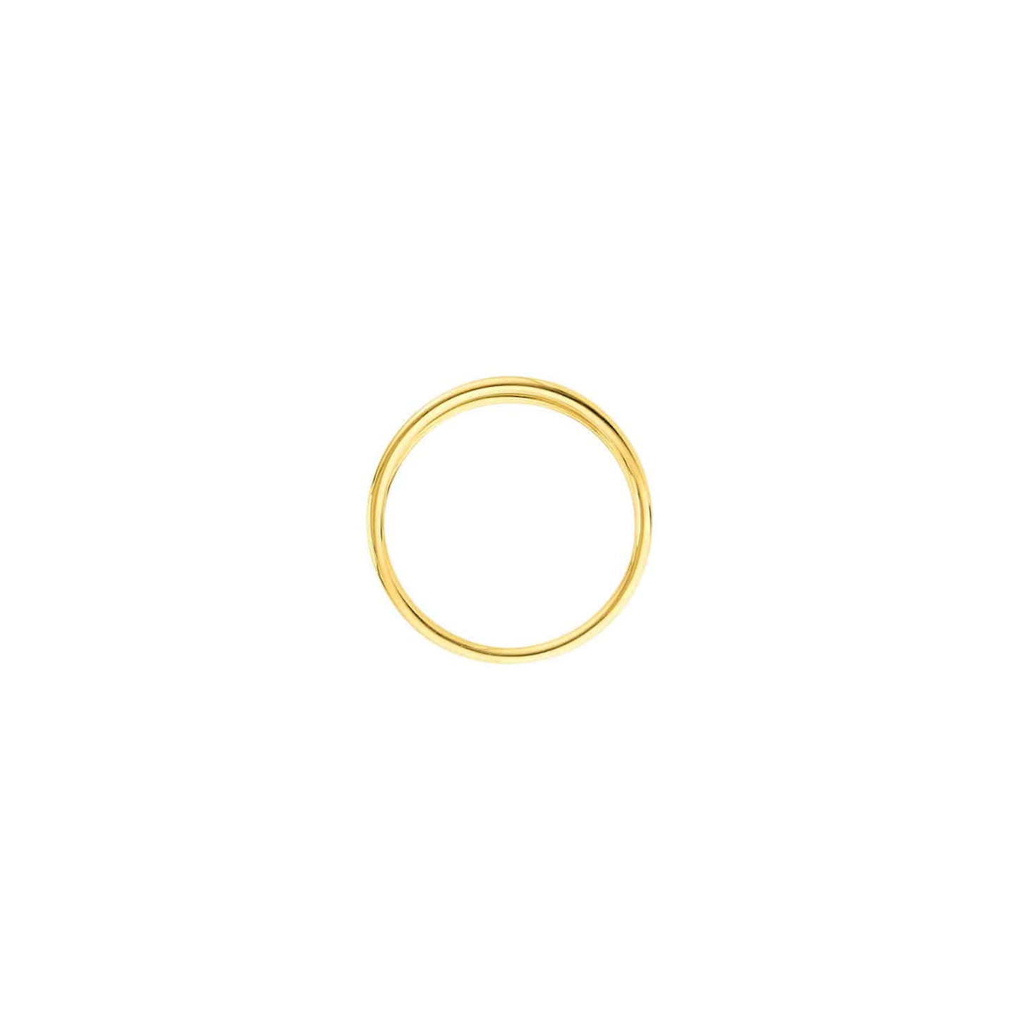 14K Real Gold Double Row Wire Cocktail Ring