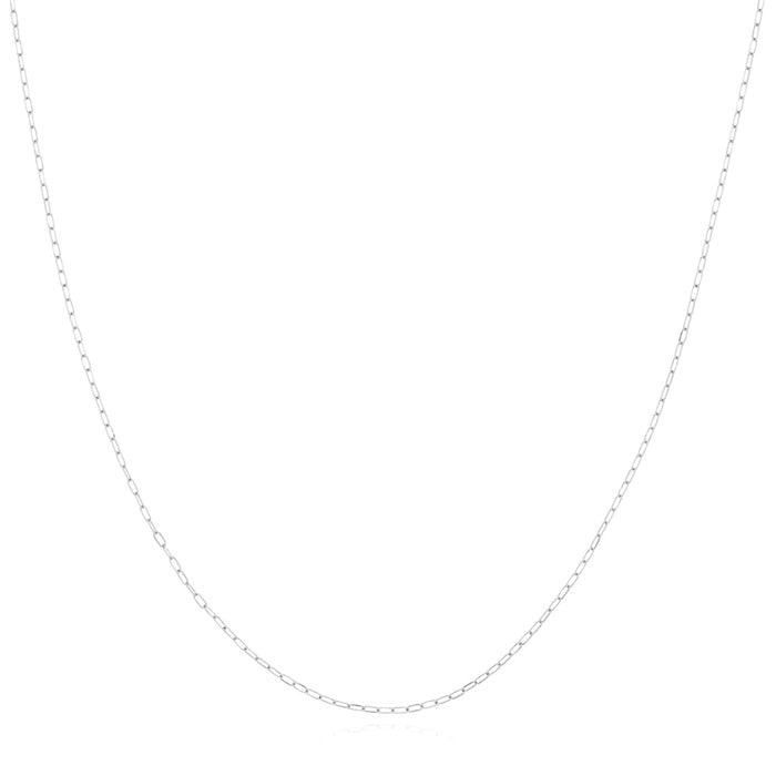 14K Yellow White Gold 1mm Diamond - Cut Forzentina Chain (Solid Links) 16" - 20" - WJD Exclusives