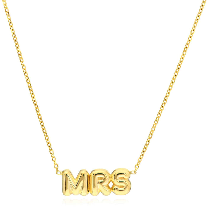 14K Yellow Gold MRS Cable Necklace (Solid Links) 16" - 18" Adjustable - WJD Exclusives