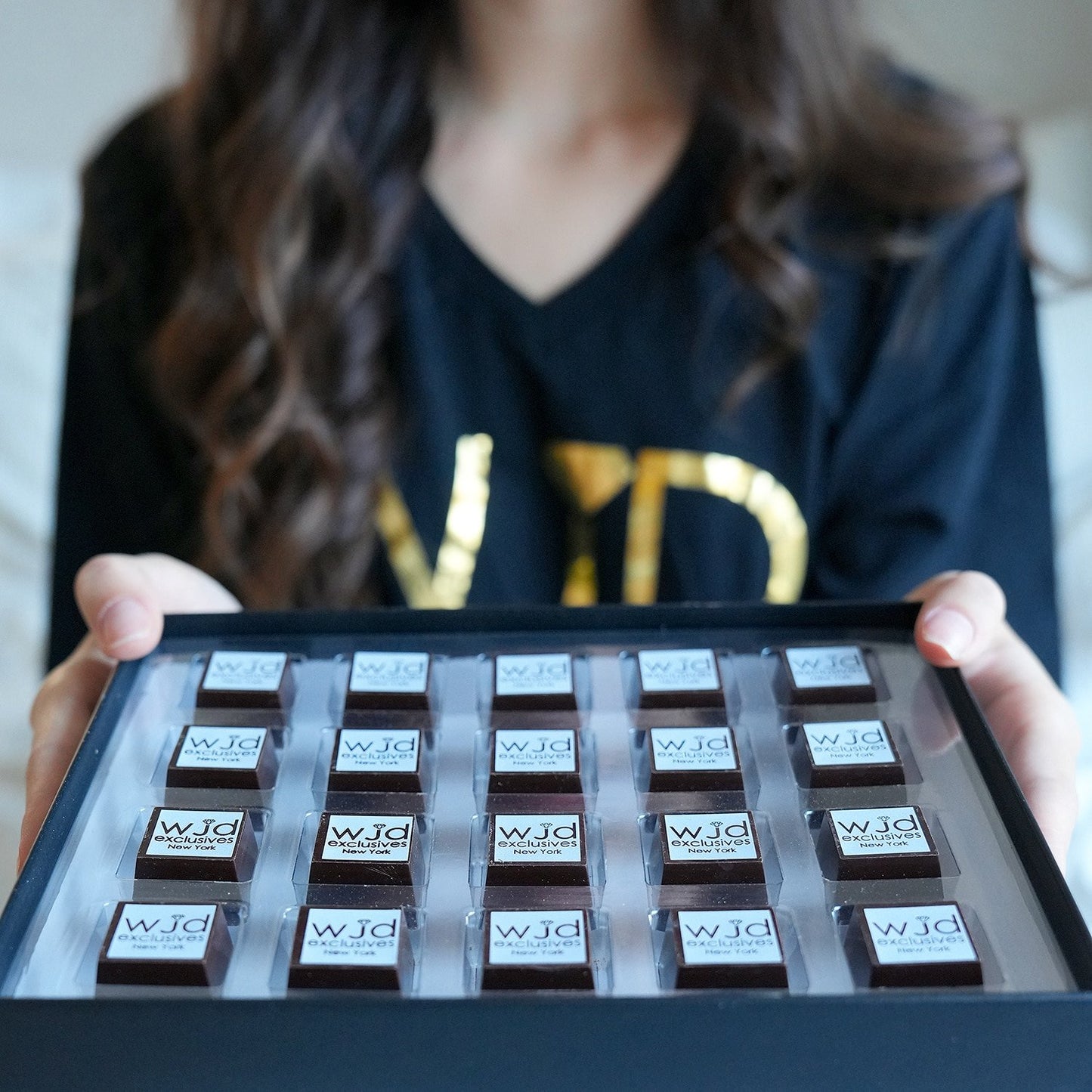 WJD Artisan-Crafted Premium Dark Chocolate Truffles