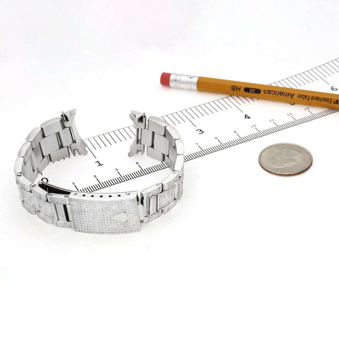 Rolex Datejust White 4.5CTW Natural Diamond Oyster 36mm Watch Bracelet - WJD Exclusives