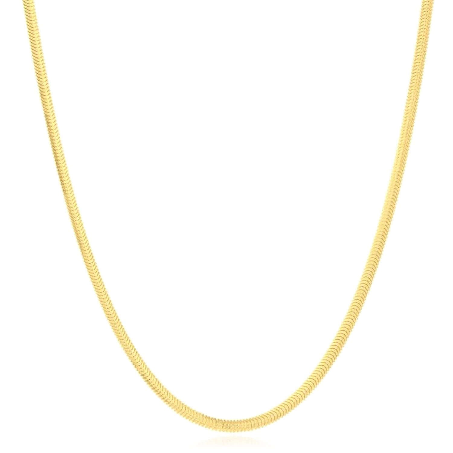 14K White Gold Hollow Round Wheat Necklace Chain - 1.6mm - Lengths 16,18,20,24 Inches - Lobster Clasp