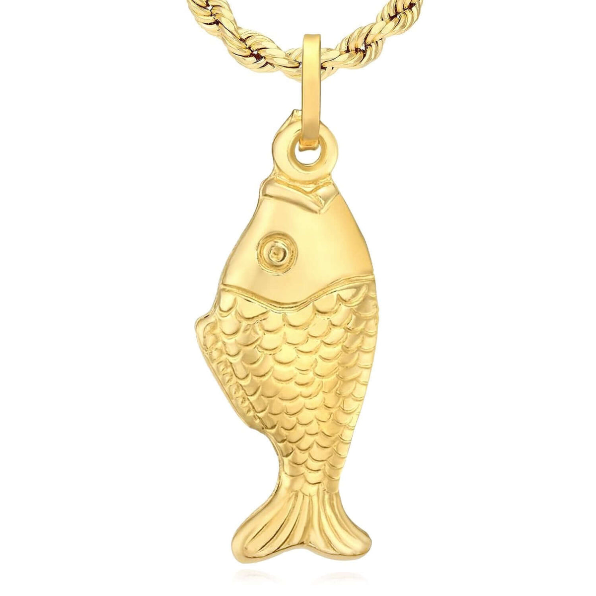 14K Yellow Gold Pendant – Angel, Heart, Owl, Palm Tree & More 0.9" - WJD Exclusives