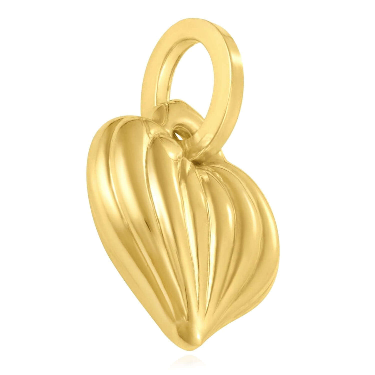 14K Yellow Gold Pendant – Angel, Heart, Owl, Palm Tree & More 0.9" - WJD Exclusives