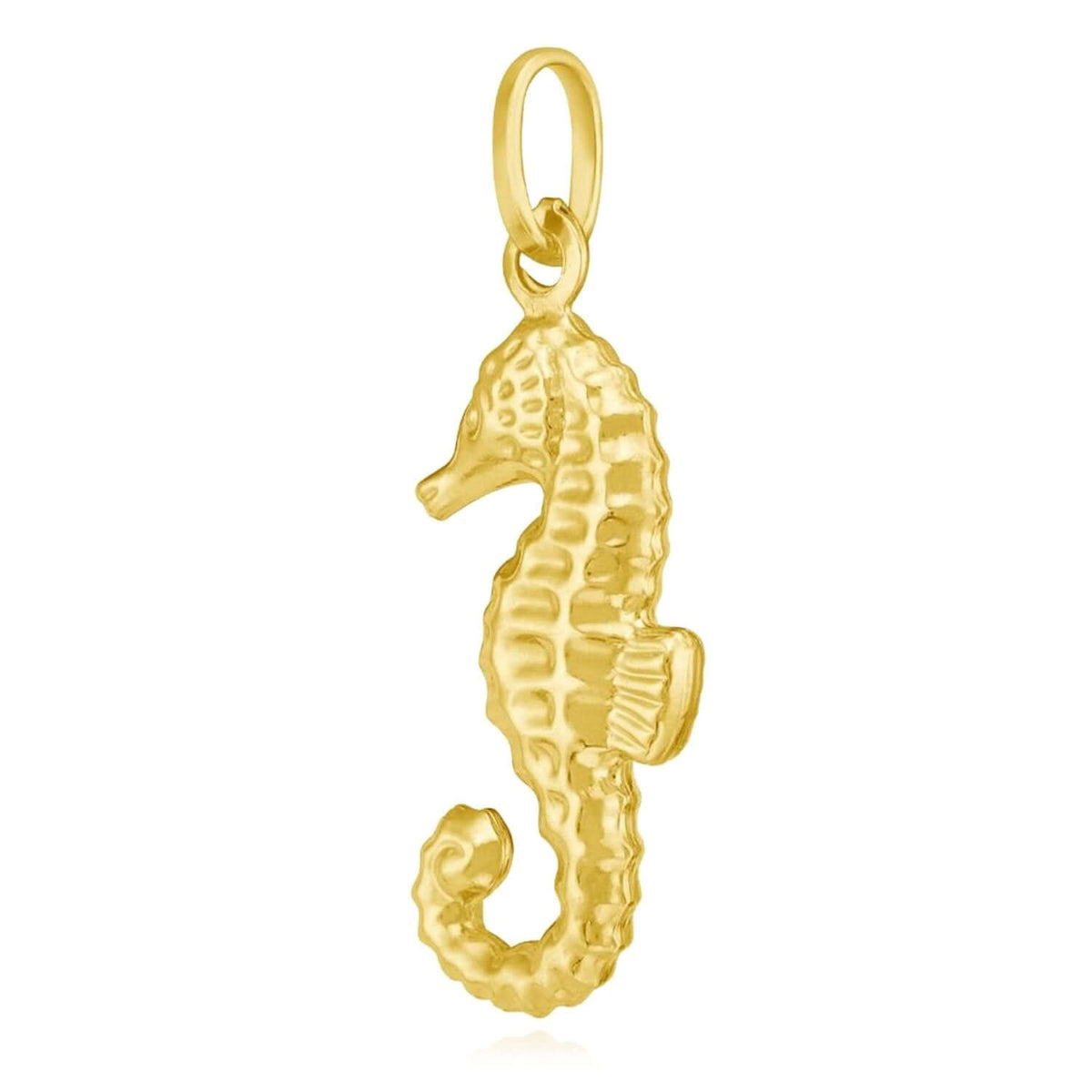 14K Yellow Gold Pendant – Angel, Heart, Owl, Palm Tree & More 0.9" - WJD Exclusives