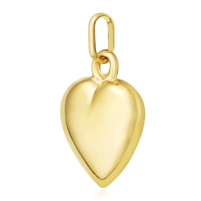 14K Yellow Gold Pendant – Angel, Heart, Owl, Palm Tree & More 0.9" - WJD Exclusives