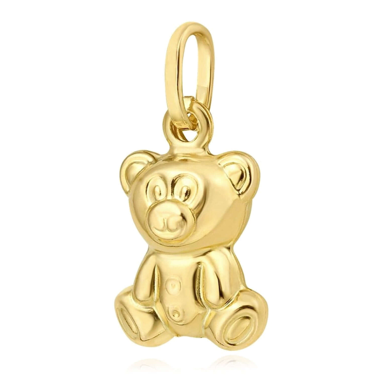 14K Yellow Gold Pendant – Angel, Heart, Owl, Palm Tree & More 0.9" - WJD Exclusives