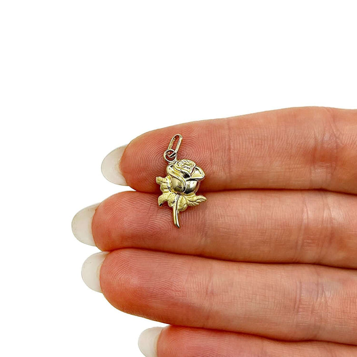 14K Yellow Gold Pendant – Angel, Heart, Owl, Palm Tree & More 0.9" - WJD Exclusives